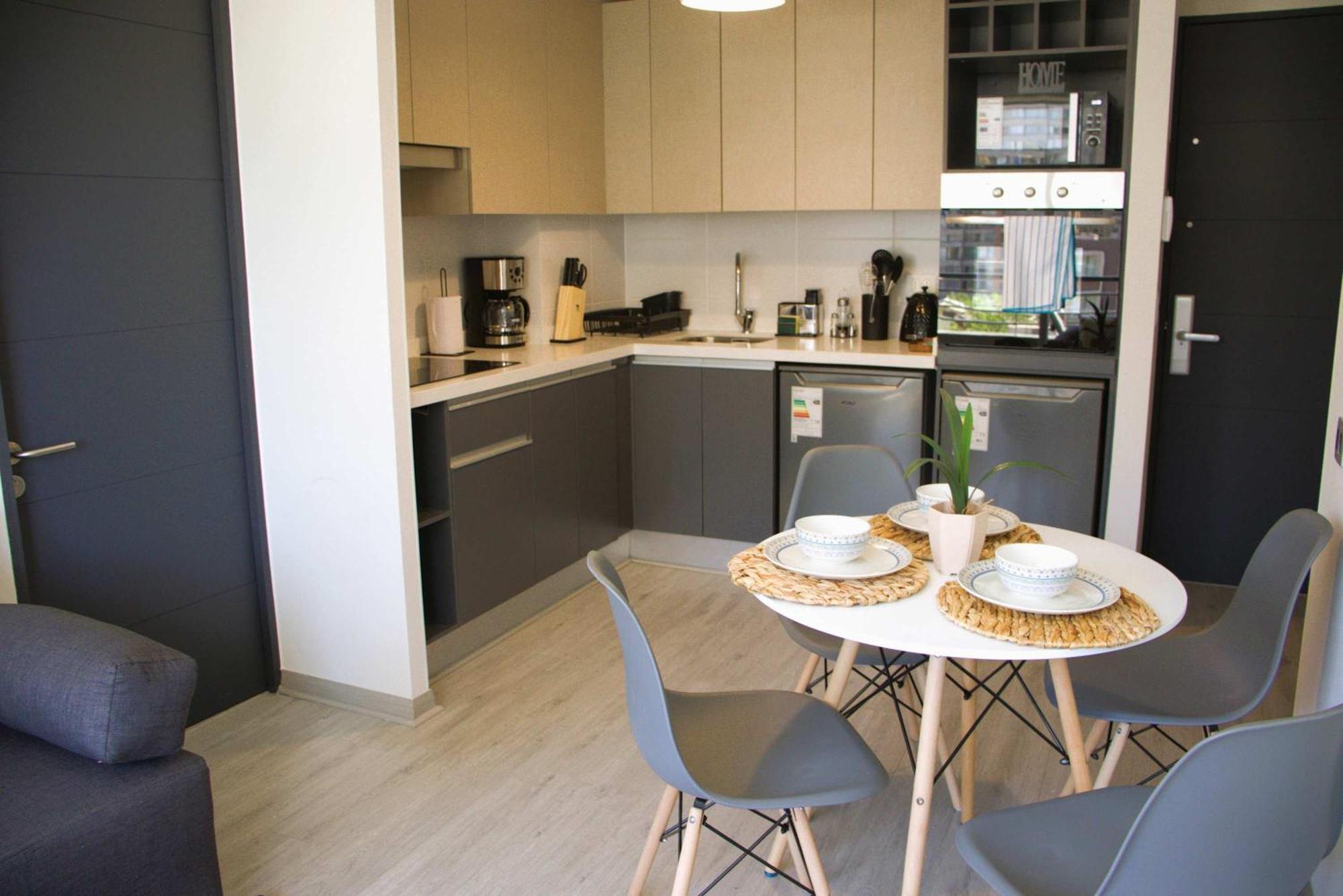 Apartamento Hom L A Estrenar Depto 2d2b 3pax Estacionamiento *