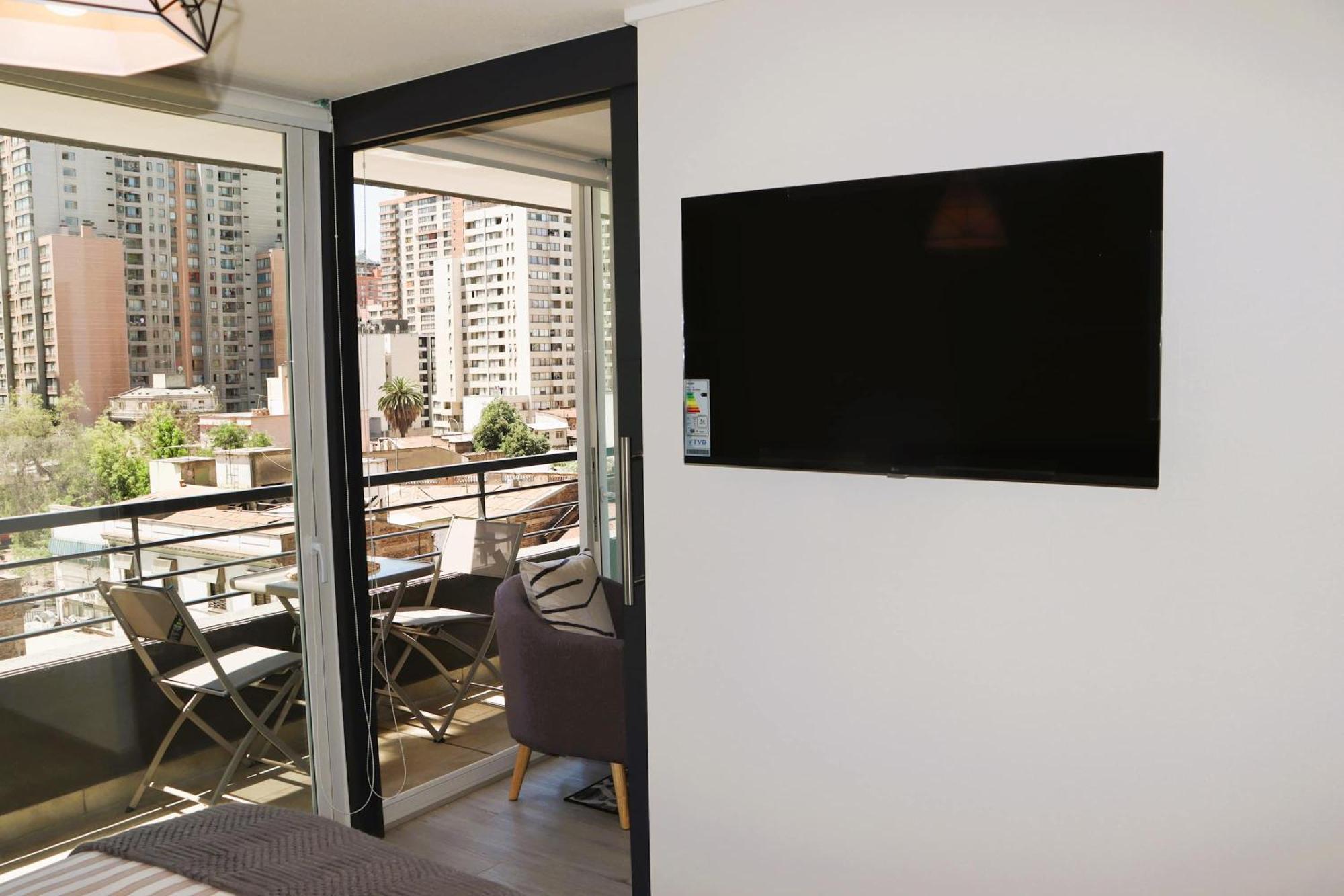 Hom L A Estrenar Depto 2d2b 3pax Estacionamiento Apartamento Santiago
