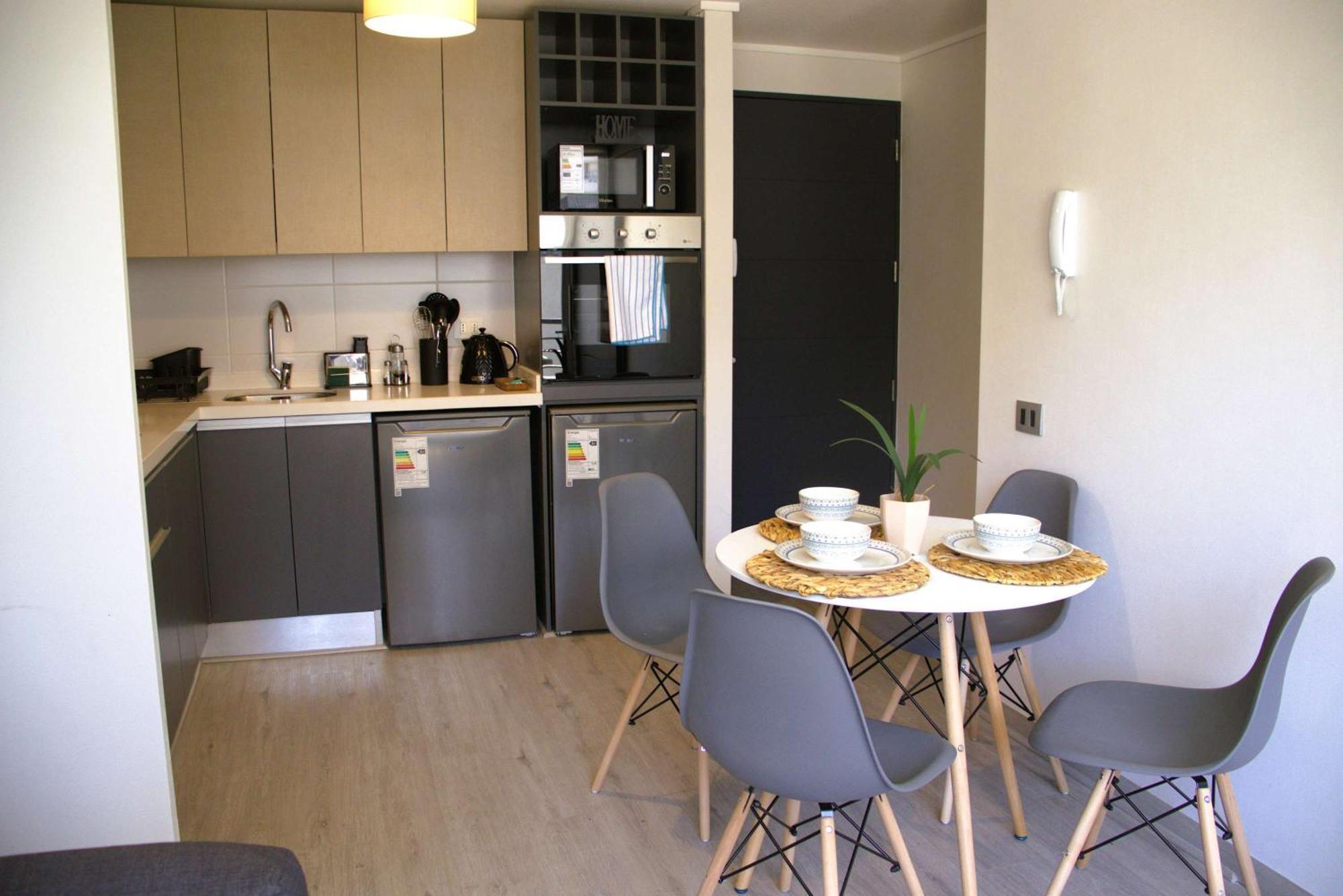 Apartamento Hom L A Estrenar Depto 2d2b 3pax Estacionamiento